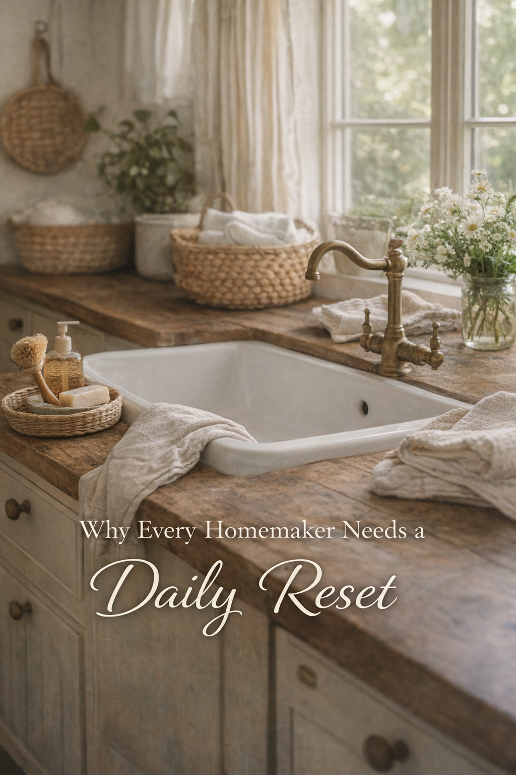 Why Every Homemaker Needs a Daily Reset
